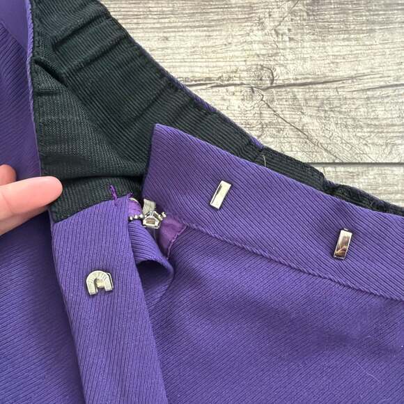 Vintage Mehren of Norway Ski Pants – 1950s/60s Olympic Supplier – Purple Wool - Picture 3 of 8